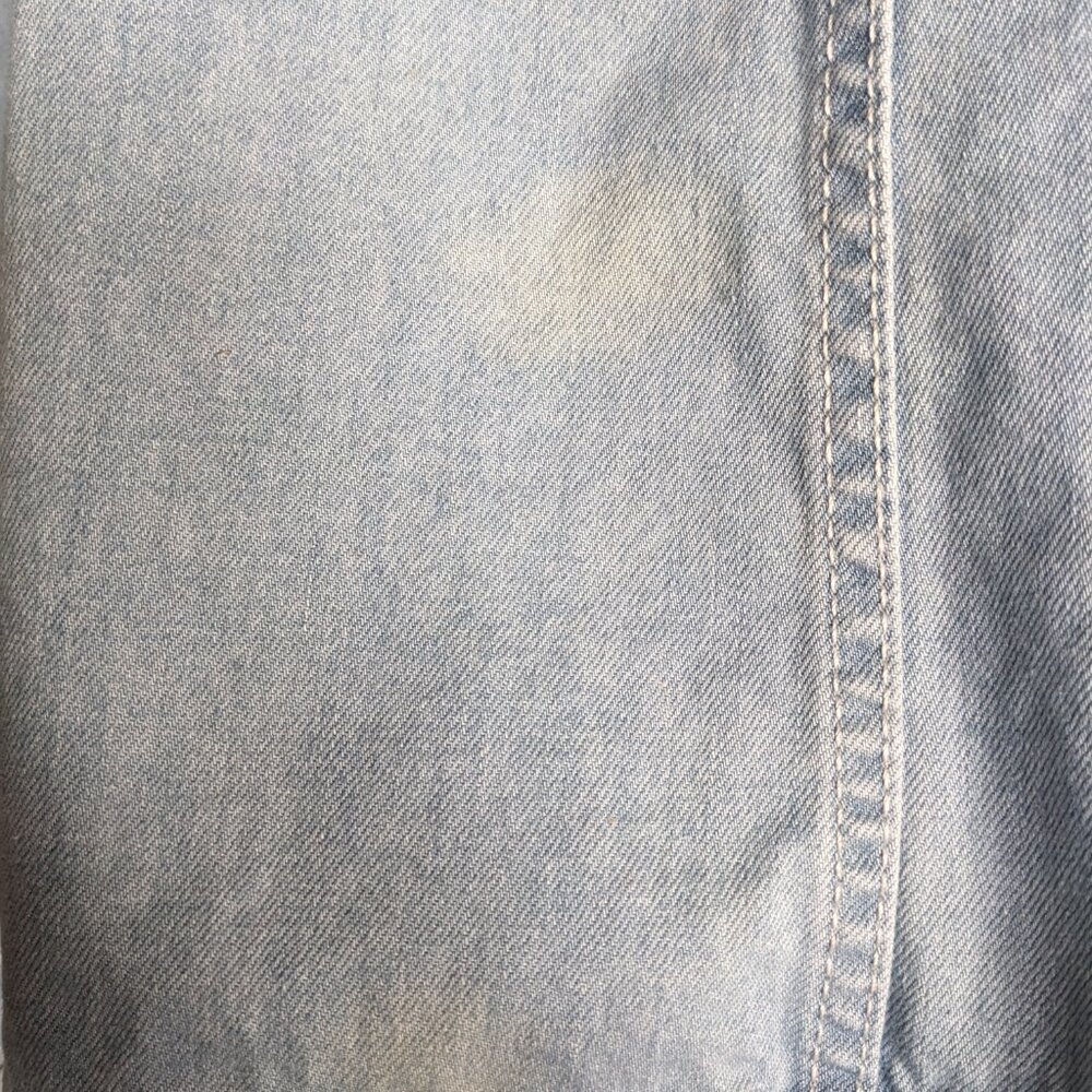 Stussy Denim Chore Jacket Men's Small Hoodie Barn Coat Jean Parka Workwear - Picture 3 of 16